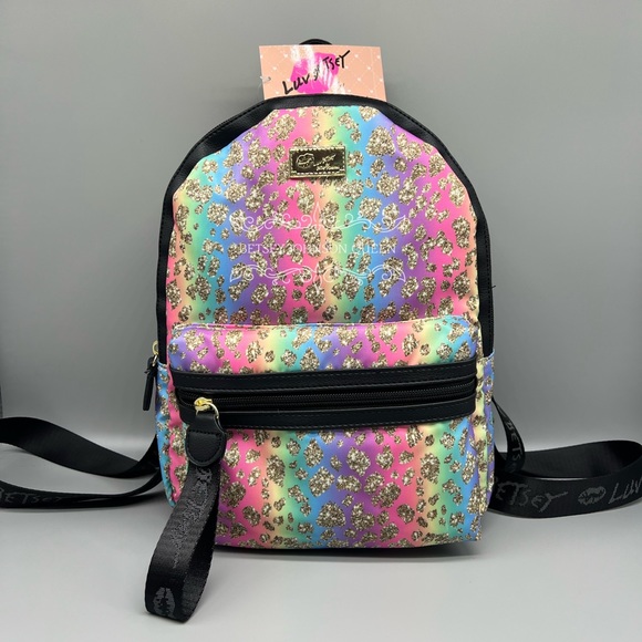 Betsey Johnson Bags Betsey Johnson Rainbow Backpack Poshmark